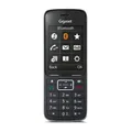 Gigaset SL450HX - DECT-Mobilteil mit Ladeschale – hochwertiges Schnurloses Telefon für Router und DECT-Basis – Fritzbox-kompatibel - brillantes Farbdisplay - großes Adressbuch, platin-Schwarz