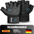 Ihuan Belüftete Fitness Handschuhe mit Handgelenkband-Unterstützung für Her