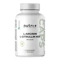 nutri+ L-Arginin L-Citrullin Kapseln 360 Stück Aminosäure