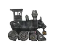 CowParade Tierfigur Moo Choo All Aboard - Cowparade Kuh Medium
