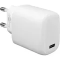 Goobay 65406 USB-C Netzteil 20W / Power Delivery Charger / Universal Ladegerät Handy & Tablet / Mini GaN Adapter / Weiß
