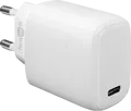 GOOBAY 65406 - USB-Ladegerät, 20 W, 1x USB-C (PD), GaN, weiß