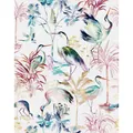 Marburg Fototapete Smart Art Gallery Floral Modern 2,7 m x 2,12 m Grau FSC