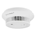 Homematic IP Rauchwarnmelder mit Q-Label, Smart Home, Rauchmelder alarmiert lokal über die Sirene und per Push-Benachrichtigung in der Smartphone-App, integrierte LED-Notbeleuchtung, 156587A0