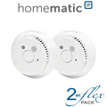 2er SET Homematic IP Rauchwarnmelder mit Q-Label HmIP-SWSD-2