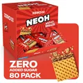 NEOH Low Carb Waffeln Haselnuss Schokolade - Ohne Zuckerzusatz - Keto-freundlich, Low-Carb, ballaststoffreich - Hazelnut Crunch Minis | 80 x 11g