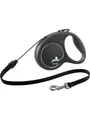 Flexi Black Design M leash 5 m 20 kg black