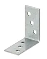 Alberts Winkelverbinder Alberts 846411 Winkelverbinder, sendzimirverzinkt, 40 x 40 x 20 mm, 10, Alberts 100x Flachverbinder Lochplatten Holzverbinder Nagelplatte 40x4
