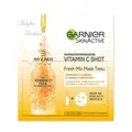MASKE FABRIC | CON VITAMIN C 33G GARNIER SKINACTIVE VITAMIN C SHOT | FRESH-MIX