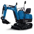 SCHEPPACH Mini-Bagger "EXC815", 8,5 PS | 233 cm Grabweite | 69 cm Spurbreite | Kettenantrieb - blau