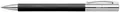 FABER-CASTELL Drehkugelschreiber Ambition Edelharz schwarz