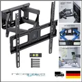PERLESMITH TV Wandhalterung & Schwenkhalterung für Flach/Curved Fernseher ode...