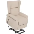 HOMCOM Aufstehsessel Polyester, Holz