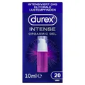 Durex Intense Orgasmic Gel – Stimulierendes Gel für gesteigerte klitorale Empfindsamkeit – Wärmende, kühlende und prickelnde Effekte – 10 ml (1 x 10 ml)