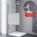 Walk In SCHULTE Alexa Style 2.0 ExpressPlus 100 cm Profil chrom Glasdekor Dezent
