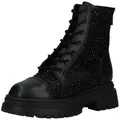 STEVE MADDEN STEVE MADDEN Stiefelette Leder/Synthetik Schnürstiefelette schwarz 41 EU