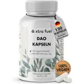 DAO Kapseln 120 Stück (hochdosiert) - 300,000 HDU pro Tagesdosis - DAO Enzym aus Erbsenprotein - vegan & laborgeprüft