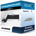 Für Pontiac Montana 04.1998-12.2005 AUTO HAK Anhängerkupplung starr AHK
