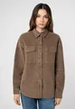 Eight2Nine Hemdjacke Cord Hemdjacke, brown