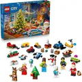 LEGO City Adventskalender Weihnachten Spielzeug Überraschungen Minifiguren 5 J