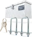 Alubox Transportbox Anhängerbox Deichselbox 48x14x20cm Aluminiumbox Kasten Kiste