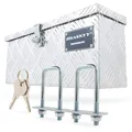 HASKYY Aluminium Transportbox 485x140x200 mm Truckbox Deichselbox Werkzeugkasten Alubox Alukoffer
