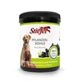 Stiefel Pflanzenkohle für Hunde, 100% Reine Pflanzenkohle für eine gesunde Verdauung, positiven Effekt auf den Stoffwechsel, 185g