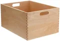 ZELLER Allzweckkiste, Buche lackiert, 40 x 30 x 21 cm