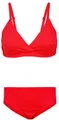 Aquarti Bustier-Bikini Aquarti Mädchen Bikini Set Bustier Bikinislip Zweiteiliger Badeanzug