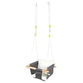 Small foot Babyschaukel Komfort Legler Holzschaukel mit Stoff 11584