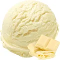 Gino Gelati Softeispulver Weiße Schokolade 1kg - Eispulver für Eismaschine Gastronomie & Privat (100 Kg)