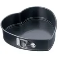 Kaiser Backform Springform Herz Ø 26 cm Stahl Schwarz