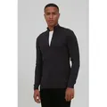 Indicode Strickjacke IDBadi Feinstrick Jacke schwarz XXL (58)