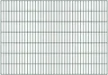 Doppelstab-Gittermatte, Typ 6/5/6, ohne Überstand, Breite 2000 mm x Höhe 1400 mm, Farbe: grün RAL 6005
