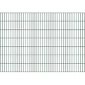 Doppelstabmattenzaun ALBERTS "Doppelstab-Gittermatte 6/5/6", grün, H:140cm, Stahl, Zaunelemente, LxH: 200x140 cm