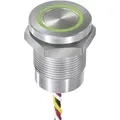 Cpb2110000kgss Cpb2110000kgss Sensortaster 24 V 0.2 A Tastend Grün, Rot Ip68, Ip69k 1 St. - Apem