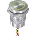 APEM CPB2110000KGSS CPB2110000KGSS Sensortaster 24 V 0.2 A tastend Grün, Rot