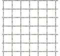 vidaXL Gartenzaun, Wellengitter Edelstahl 50×50 cm 21×21×2,5 mm