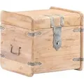 vidaXL Truhe 40x40x40 cm Akazie Massivholz 289648