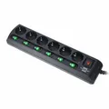 6-Way Socket Device Switchs BK
