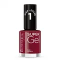 Rimmel London Super Gel von Kate Moss Nagellack Duo Pack, Schatten 12, Soul Session, nude