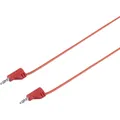 VOLTCRAFT MSB-200 Messleitung Lamellenstecker 2 mm Lamellenstecker 2 mm 30.00 cm