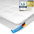Feluna Mikrofaser Matratzen-Topper gepolsterter Matratzen-Auflage - Matratzenschoner Unterbett Microfaser-Polyester-Schoner mit Soft-Touch; 70 x 140 cm