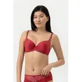 Mey Bügel-BH Mey Damen Spacer-BH Serie Delightful Uni (1-tlg., 1) rot 80