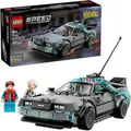 77256 Speed Champions Zeitmaschine aus Zurück in die Zukunft, Konstruktionsspielzeug