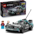 LEGO Speed Champions 77256 Zeitmaschine aus Zurück in die Zukunft, ab 9 Jahre, 357 Teile
