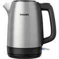 Philips Home HD9350/90 Daily Wasserkocher Edelstahl, Schwarz Fassungsvermögen: 1.7 l