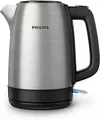 Philips Daily Collection Edelstahl Wasserkocher  1.7L Rund Sprungdeckel