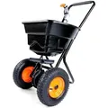 Fx-gs36 Salzstreuer Streuwagen Für 36kg Streugut - Saatgutstreuer Düngerstreuer Handstreuer - Fuxtec