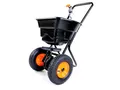 FUXTEC Streuwagen FX-GS36, Streubreite bis zu 3,65 m, mit Rotationsauswurf, 5km/h, 36kg Volumen